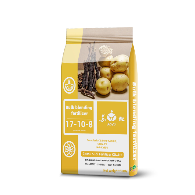 Specially designed for mixed fertilizer of traditional Chinese medicine and potatoes 17-10-8 good service